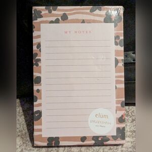 Animal Print Notepad